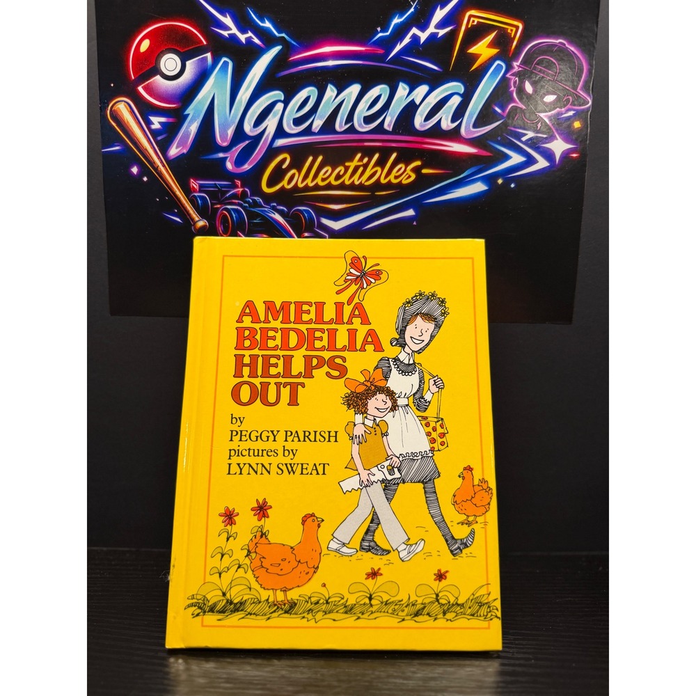 Amelia Bedelia Helps Out Peggy Parish Hardcover 2002 Weekly Reader Edition